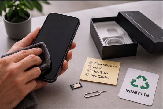 Slik gjør du mobilen klar før du selger eller bytter den inn