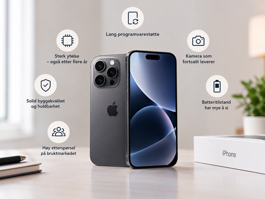 Hvorfor er noen iPhones fortsatt dyre etter flere år?