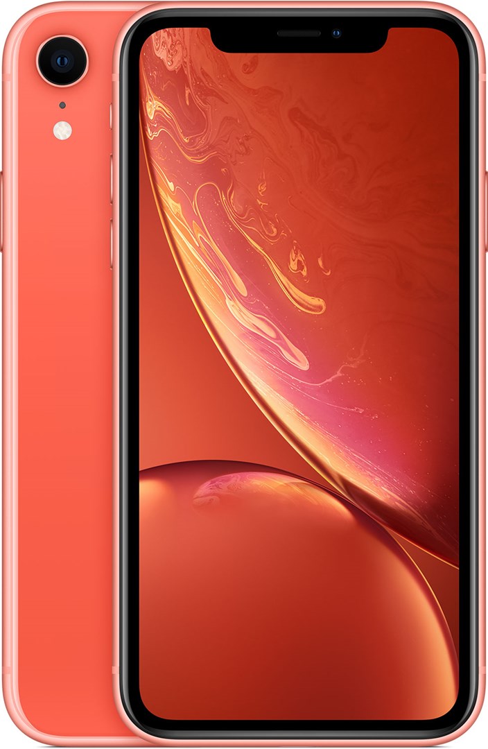 Brukt Apple iPhone XR 128GB korall